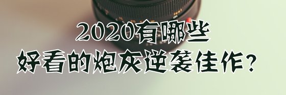 2020有哪些好看的炮灰逆襲佳作？